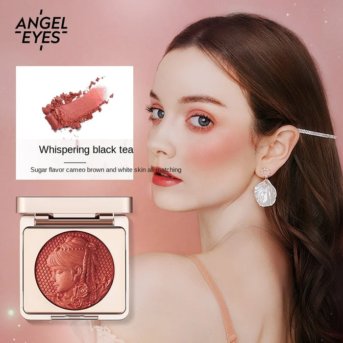 CY Angel Eyes Relief Blush Cream Blush Shimmer Matte Vitality Red Free Shipping