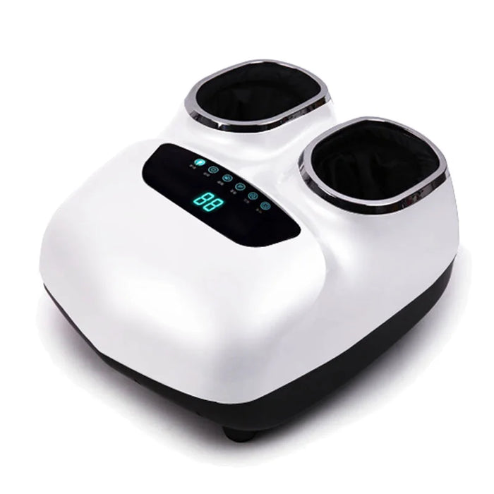 LEK 220V Shiatsu Foot Massage Machine Household Roller Airbag Electric Full Foot Massager Parents Foot Massager And Heater