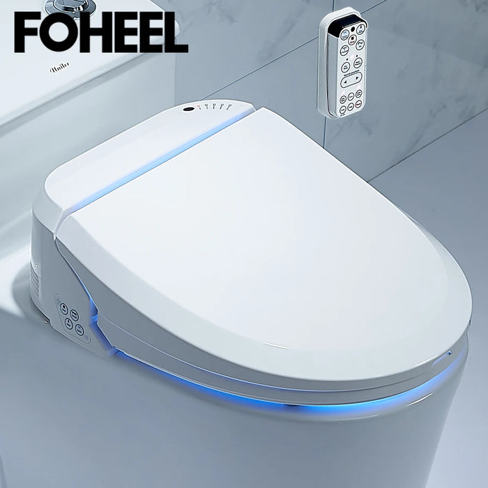 FOHEEL Smart Toilet Seat Electric Bidet Cover Intelligent Bidet Heat Clean Dry Massage Intelligent Toilet Seat F5