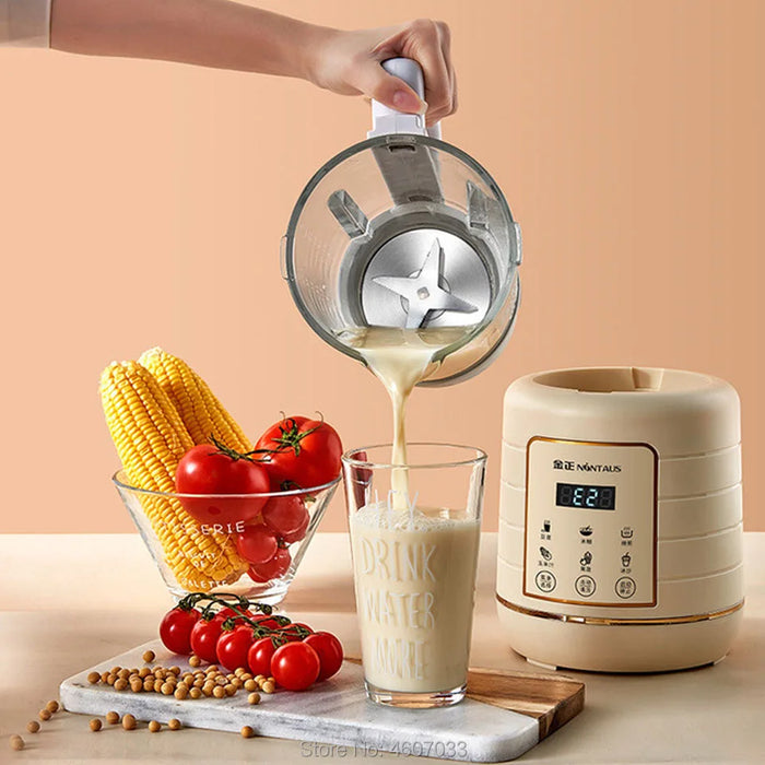 Household blender automatic multifunctional soy milk baby food supplement ice smoothies food mixer juicer food fruit processor