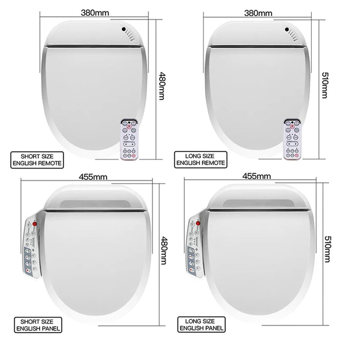 FOHEEL Smart Toilet Seat Electric Bidet Cover Intelligent Bidet Heat Clean Dry Massage Intelligent Toilet Seat F5