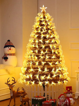 GY High-End Optical Fiber Christmas Tree 1.2/1.5/1.8 Household Package 3 M Large Shopping Mall Christmas Decorations Ornaments