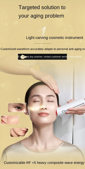 TT New RF Beauty Instrument Lifting and Tightening Radio Frequency Device Household Facial Beauty Apparatus