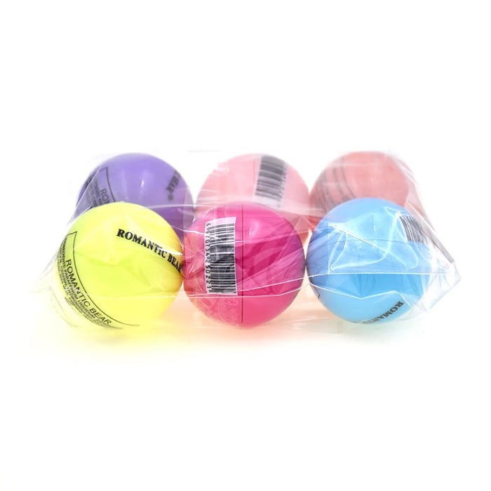 6Pcs/Pack Ball Lip Balm Moisturizing Cute Sweet Tone Up CC Balm Lipstick Makeup Lip Tint Fresh And Moist Cosmetics New Arrival