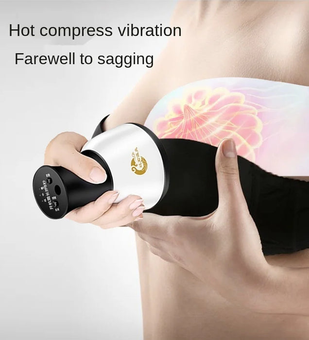 Cy Chest Massage Instrument Breast Enlargement to Prevent Breast Sagging and Dredge Breast Hot Compress Vibration