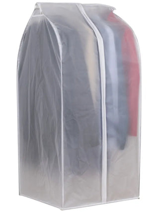 zq Household Dustproof Bag Clothes Dust Cover Hanging Wardrobe Cloth Cover Coat down Jacket Garment Suit Bag