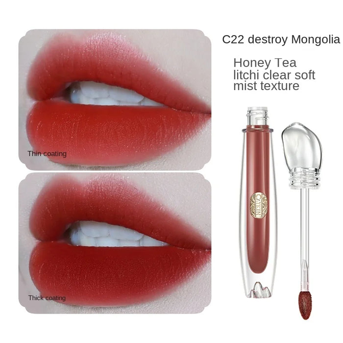 TT Catkin Shanhai Jing Crystal Truncheon Lip Lacquer Lipstick Velvet Matte Matte