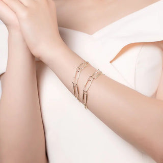 18k Yellow Gold  Fine Jewelry EX Fibula Bracelet Professional Moissanite Factory Supplier Sell Global Market