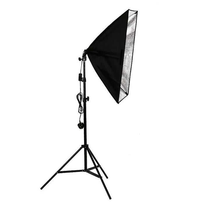 Photography Studio Softbox Light Stand Kit Continuous Lighting Lighting box 2pcs 50 x 70cm / 20inchx 28inch Reflector for Video