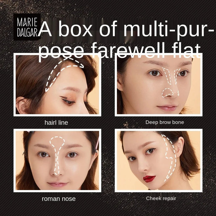 CY MARIE DALGAR Shading Powder Disc Nose Shadow Side Shadow Hairline Powder Highlight Filling Brightening Free Shipping