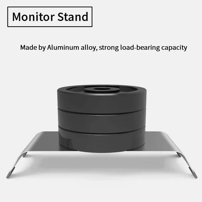 Universal Monitor Stand Holder Aluminum Alloy Laptop TV PC Monitor Stand Bracket Organizer Home Office Desktop Monitor Riser