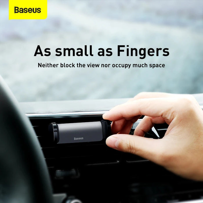 Baseus Car Phone Holder For Universal Mobile Phone Holder Stand Car Phone Stand For Car Air Outlet Mount Car Cell Phone Support