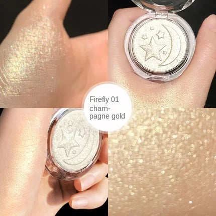 zq Diamond Highlight Glitter Cream Pearlescent Long-Lasting Face Brightening and Repairing Nose Shadow