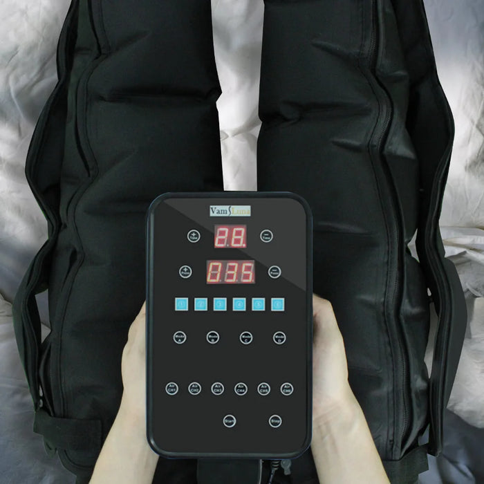 XXL Size Full Set Air Compression Leg Massage Pressotheray Recovery Boot Sequential Compression Device Blood Circulation Machine