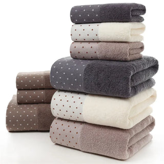 Pure Cotton Towel Super Absorbent Large Towels 35X75cm Thick Soft Bathroom Towels Comfortable Bath Towels