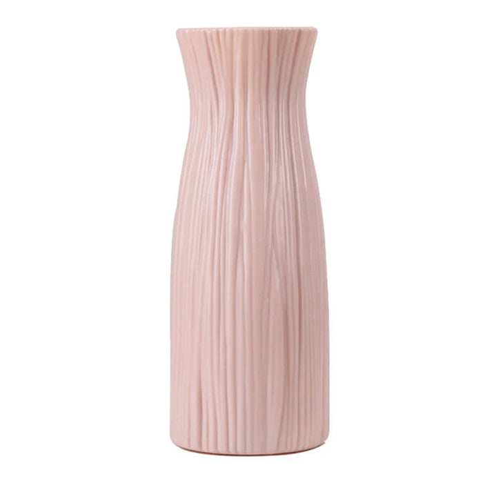 Nordic Style Creative Plastic Vase, Falling Resistant, Office, Home, Flower Arrangement Decoration, Dry Flower Vase