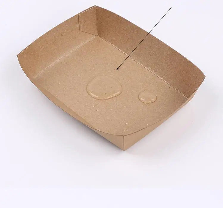 Cardboard Food Tray Hot Dog French Fries Plates Dishes Food Packaging Box Disposable Dinnerware Tableware Wholesale