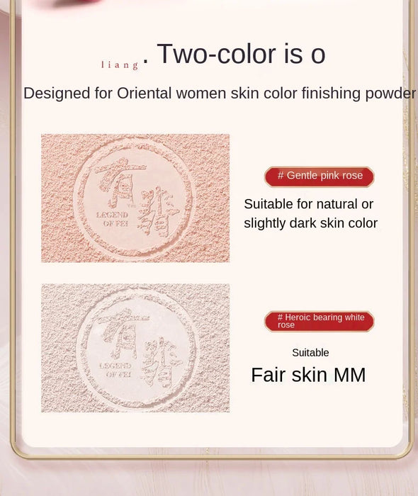 zq Face Powder Finishing Powder Powder Oil Control No Powder Smear-Proof Makeup Waterproof Concealer