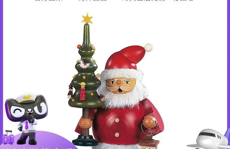 TT Christmas Gift Blowing Smoke Doll Santa Claus Tree Small 1 16030