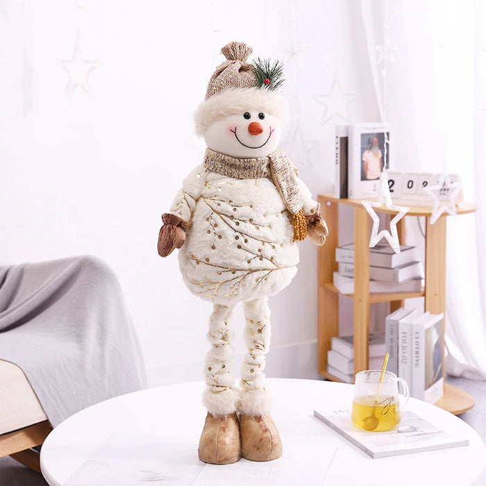 GY Christmas Christmas Doll Mall Hotel Show Window Layout Retractable Doll Christmas Tree Scene Decoration Snowman Ornaments