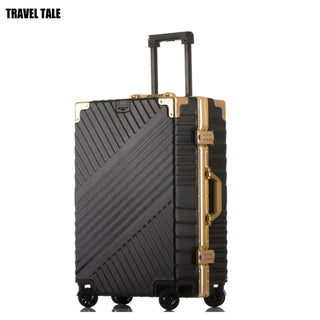TRAVEL TALE 20"24"29" Inch Spinner Aluminium Frame Hard Trolley Case 26" Travel Suitcase Rolling Luggage Box