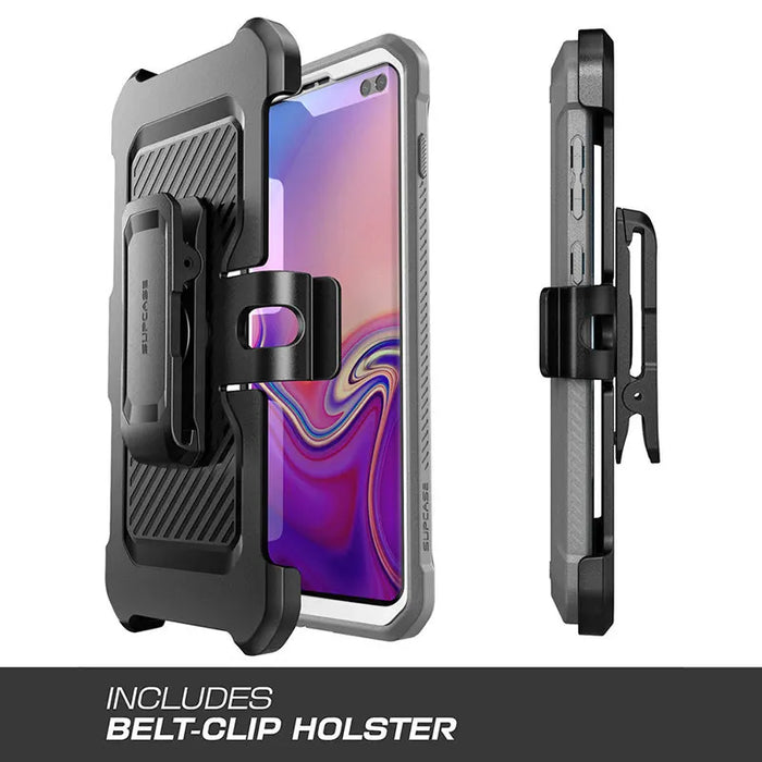 SUPCASE UB Pro For Samsung Galaxy S10 Plus Case 6.4" Full-Body Rugged Holster Kickstand Cover WITHOUT Built-in Screen Protector