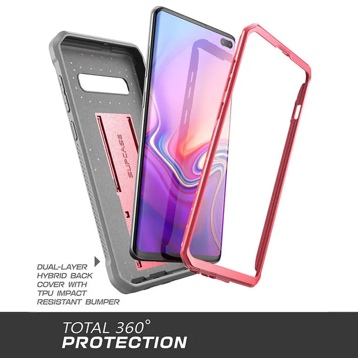 SUPCASE UB Pro For Samsung Galaxy S10 Plus Case 6.4" Full-Body Rugged Holster Kickstand Cover WITHOUT Built-in Screen Protector