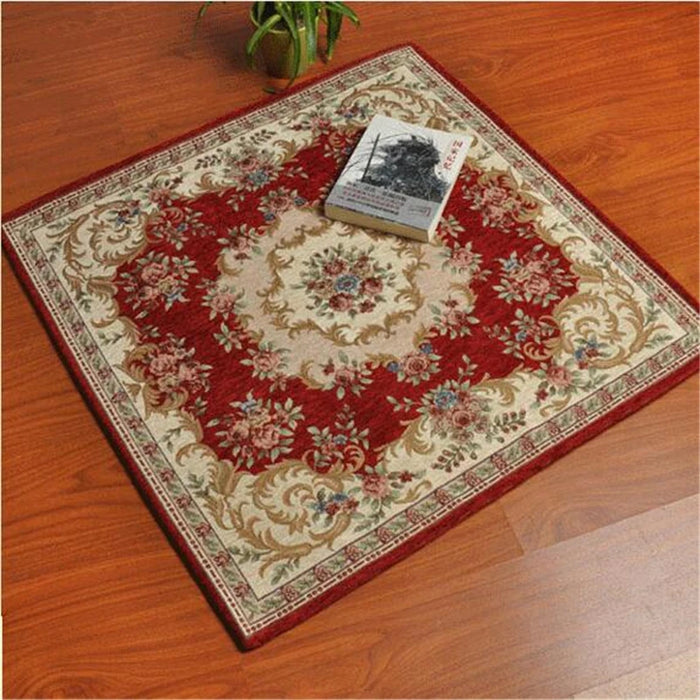 beibehang European-style door mats home water-absorbing non-slip carpets square tables and chairs blankets bedroom carpet mats