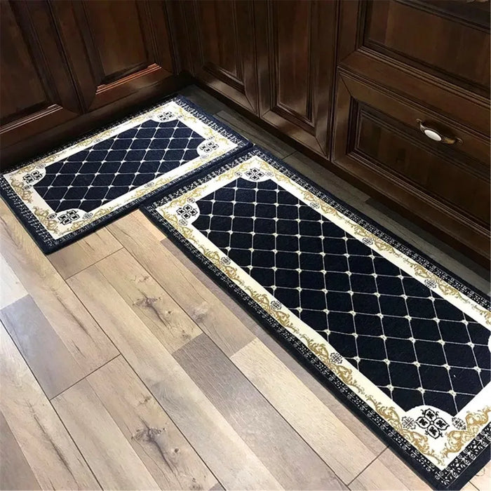 beibehang Customized new minimalist modern style kitchen carpet Waterproof non-slip carpet floor mat high-grade kitchen carpet