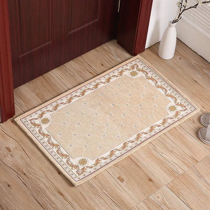 beibehang European-style living room interior carpet High-end bedroom bedside floor mat table mat rectangular home sofa mat