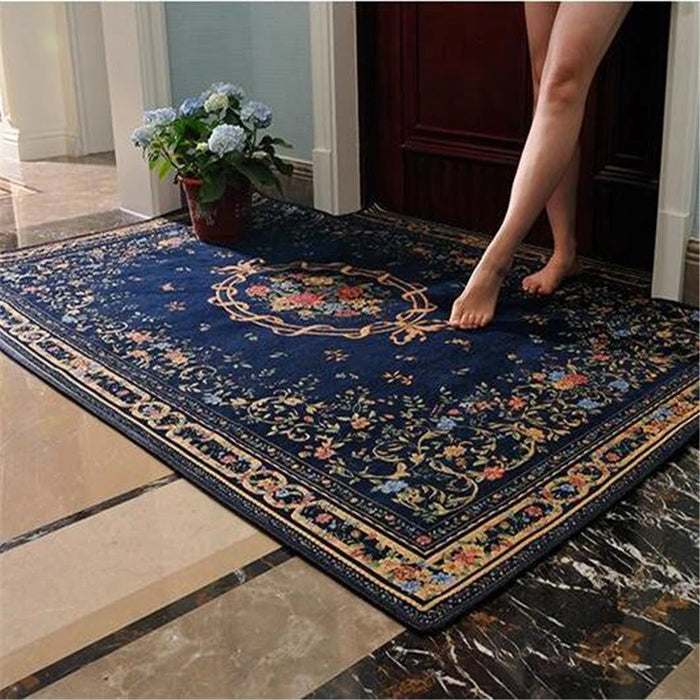 beibehang The New French pastoral mat door mat can be cut water absorption non-slip hallway home door mat into the door custom