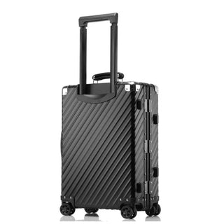 TRAVEL TALE NEW 21"26"30" Spinner Aluminum Travel Suitcase Aluminium Traveling Luggage Bags With Wheels