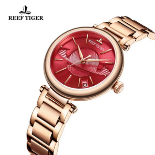 Reef Tiger/RT Luxury Brand Women Watches Designer Mechanical Bracelet Watch Relogio Feminino Gift for Ladies RGA1591