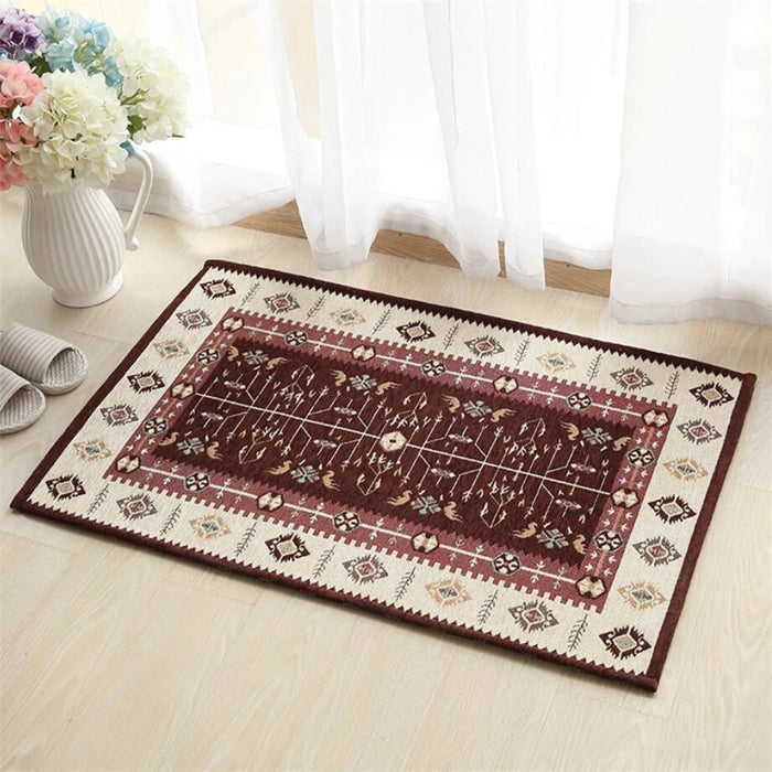 Home atmosphere new Nordic carpet door mat living room door mat bedroom kitchen mat bathroom hotel anti-slip coffee table mats