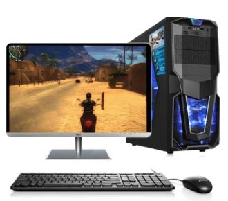 18.5 22 24 inch duo core 2.93G DDR3 Ram/DVD RW/HDD 250G i3/i5/i7 gaming desktop computer PC Fashion design computer desktop