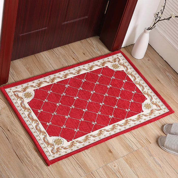 beibehang European-style living room interior carpet High-end bedroom bedside floor mat table mat rectangular home sofa mat