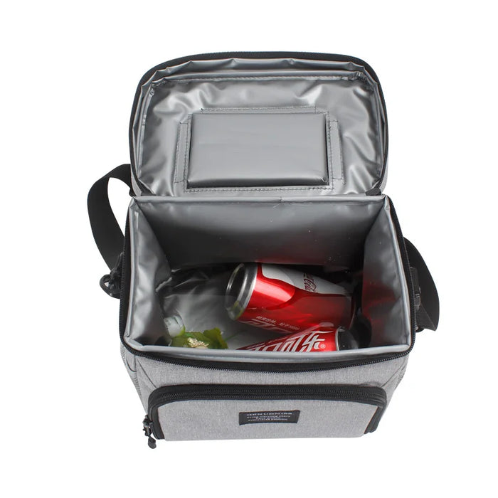 DENUONISS New Waterproof Beer Cooler Bag Oxford Insulation Refrigeration Bag Ice Bag Leakproof Square Cooler Bag Sac Isotherme