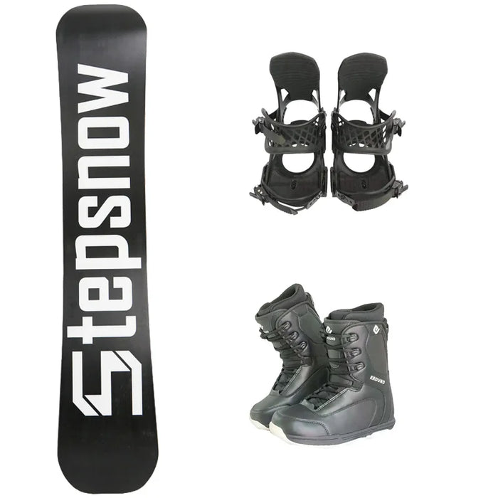 ski snowboard and snow boots snow binding snow shoes  set