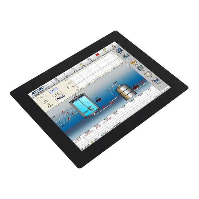 10 15 17 12 Inch Industrial Display LCD Screen Monitor of Tablet VGA HDMI USB Resistance Touch Screen Embedded Installation