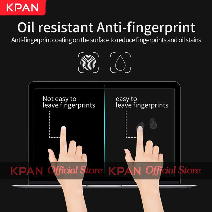 KPAN Anti-blue Screen Protector Flexible Glass Films for Macbook Pro/Air 12 13 15 16 inch M1 Chip A2485 2442 A2337 A2338  A2141