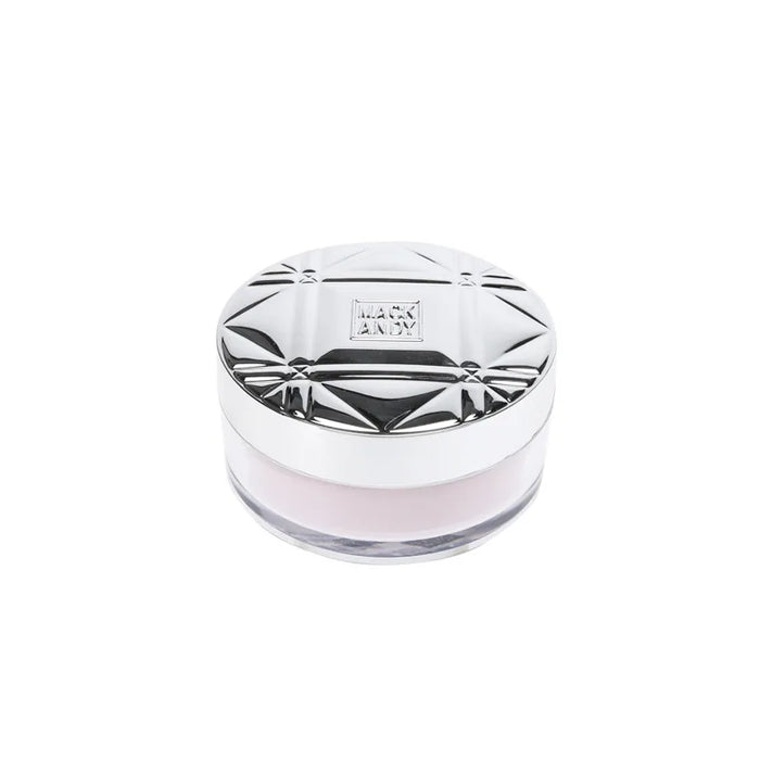 zq  Face Powder Heart Transparent Powder Moisturizing and Waterproof Oil Control Brightening Concealer Finishing Powder