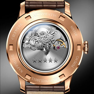 LOBINNI Men Luxury Watch Mens Automatic Watches Mechanical Wristwatch Waterproof Sapphire Relogio Fashion Month Week 24 Hours