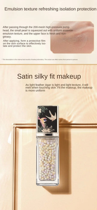 TTCatkin Golden Bird table Feather Yarn Makeup Primer Natural Core CreamOil Control Invisible Skin Color Adjustment Skin Primers