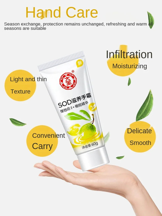 zq Hand Cream Nourishing Moisturizing Honey Supplement Anti-Chapping Female Winter Old Brand Non-Greasy