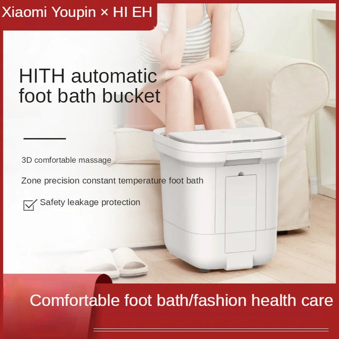 CX Smart Foot Bath Q1 Comfortable Massage Kneading Convenient Mobile Drainage Constant Temperature Heating