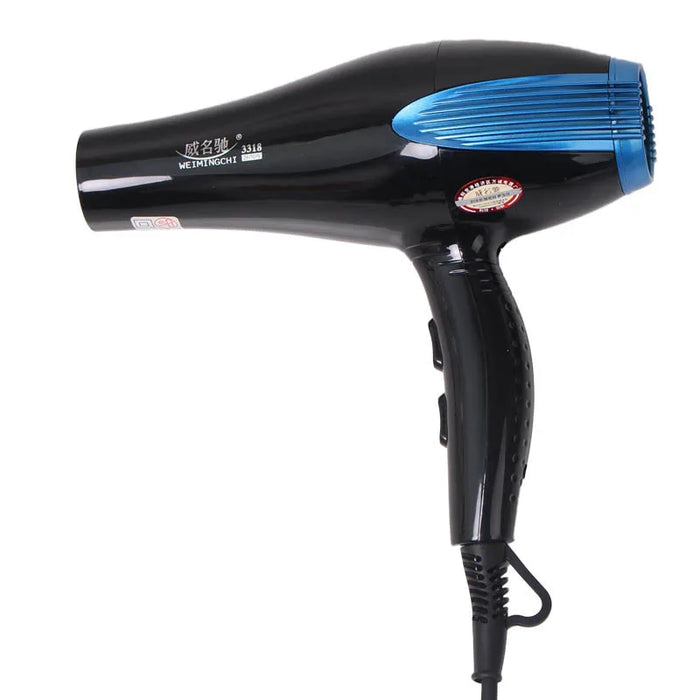 3318 Hair Salon Hair Dryer Household High Power Barber Shop 2600w Hair Dryer With Blue Light