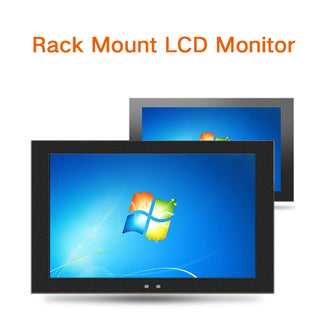 14" Industrial Computer Monitor 14 Inch Desktop Screen VGA DVI USB HDMI-Interface Resistive Touch Host Display