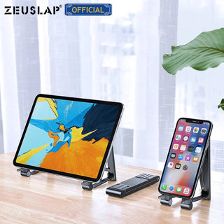 ZEUSLAP Laptop Stand for MacBook Pro Notebook Stand Foldable Aluminium Alloy Tablet Stand Bracket Laptop Holder for monitor