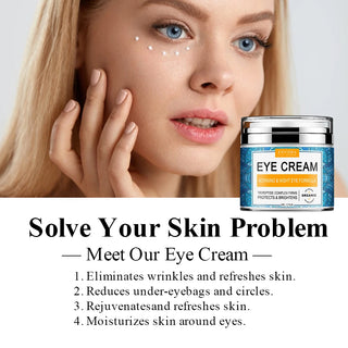 ENVISHA Eye Cream Remove Dark Circles Puffiness Moisturizing Anti Wrinkle Aging Whitening Face Cream Skin Care Korean Cosmetics