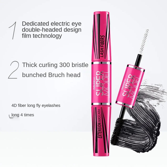 TT Double-Headed Mascara Extremely Fine Bruch Head Waterproof Not Smudge